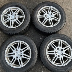 195/65R15 ホイール付きスタッドレスタイヤ 2021年製...