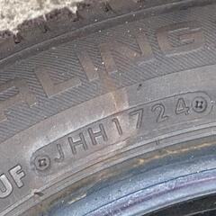 155/65R13 夏タイヤ 24年製 低走行バリ溝 ブリジストン セイバーリングの画像