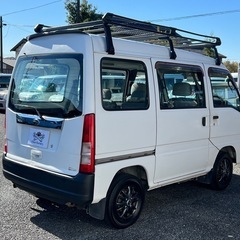 ★支払い総額 16.8万★スバル サンバーバン マニュアル/タイベル交換歴あり！車検令和7年4月！下取り、配送可能！の画像