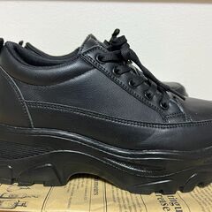 厚底スニーカー　厚底シューズ 7cm