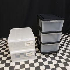 クローゼットケース×２個  プラチェスト