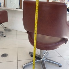 美容室　椅子　チェア　カットイスの画像