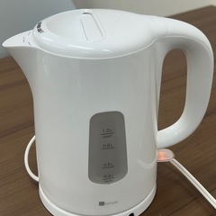 動作確認済　電気ケトル　ニトリ　調理家電　家電　便利グッズの画像