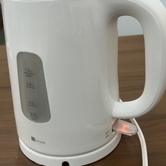 動作確認済　電気ケトル　ニトリ　調理家電　家電　便利グッズの画像