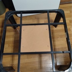 【ジャンク】カジュアルこたつ　KT-7511B 澤口木材　こたつテーブル　座卓　テーブル　こたつ機能不可の画像