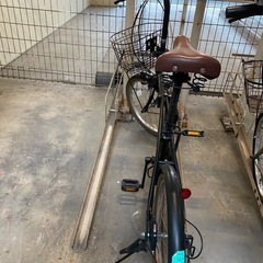 パンク　折りたたみ自転車　6段変速　20インチ