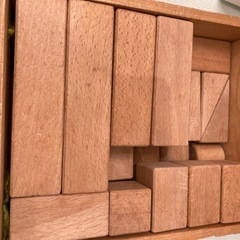 積木箱付きの画像