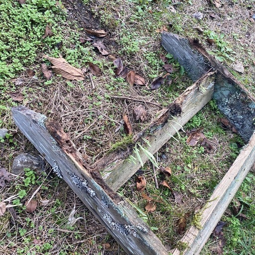 ジャンクガーデン プランター台 プランターラック 木製階段 はしご