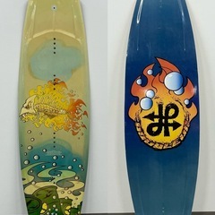 SNT033 SLASH ウェイクボード 137×42cm 現状品 マリンスポーツ 海 の画像