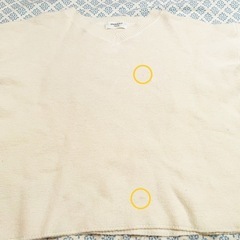 白ニットの画像
