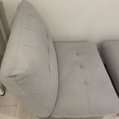 MOLN モルン　オットマン付き　1人用ソファの画像