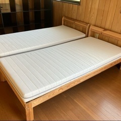 【お取引終了】【ご自身で積込と運搬できる方限定】IKEA ベッドの画像