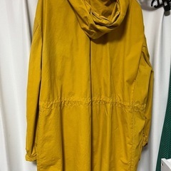 M62 コート スウェーデン軍 スノーカモパーカー　後染め　イエローの画像