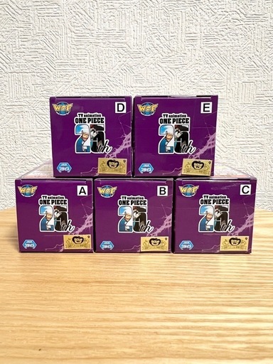 ワンピース ワールドコレクタブルフィギュア モンキー・D・ルフィギア5 SPECIAL メタリックカラーver. 全5種コンプリートセット
