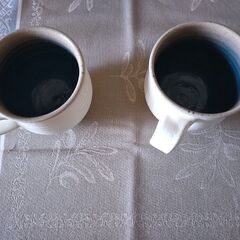 丹波焼マグカップ☆ペアの画像