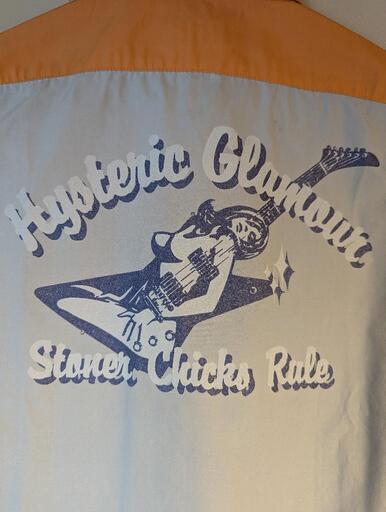 【☆大人気！ヒスギターガール☆】HYSTERIC　GLAMOUR　シャツ