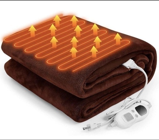 ✨新品✨電気毛布　ブラウ毛布　フランネル　電気毛布