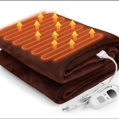 ✨新品✨電気毛布　ブラウ毛布　フランネル　電気毛布
