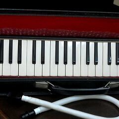 ★中古品　suzuki melodion スズキ メロディオン ビンテージ　ケース入り　M-36 　動作未確認の画像