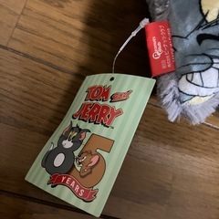 【新品未使用】トムとジェリー 耳付きクッションの画像