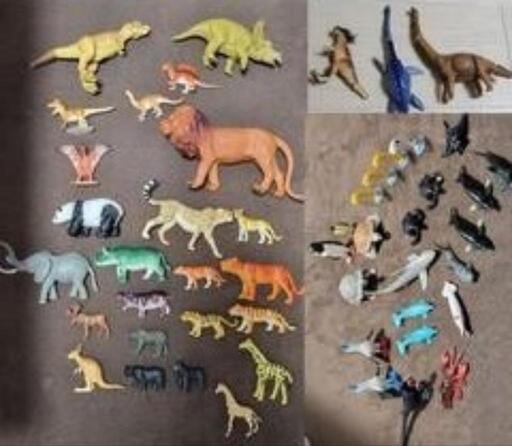 動物、恐竜　フィギュア　50体セット