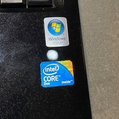 Windows Vista ノートパソコン ジャンク品の画像