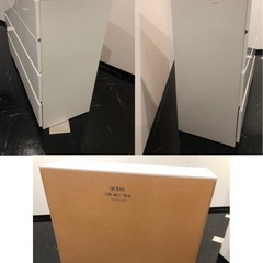 ニトリ 天然木 ローチェスト(KW-301 120-4 LBR) タンス : ニトリ
