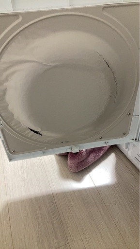 ?クリーニング?日立21年6キロ乾燥機スタンド・配送込