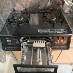 【都市ガス】ガスコンロ【グリル未使用】の画像