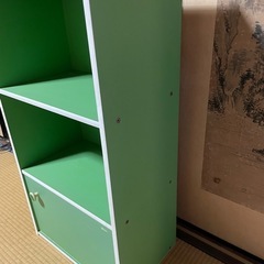 昭和レトロ　カラーボックス　の画像