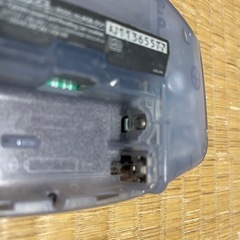 ※ジャンク　ゲームボーイアドバンス　ミルキーブルー　GBA  　通電不可　ワイヤレスアダプタつき　ふたなしの画像