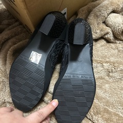 未使用　ブーツ　23-23.5の画像