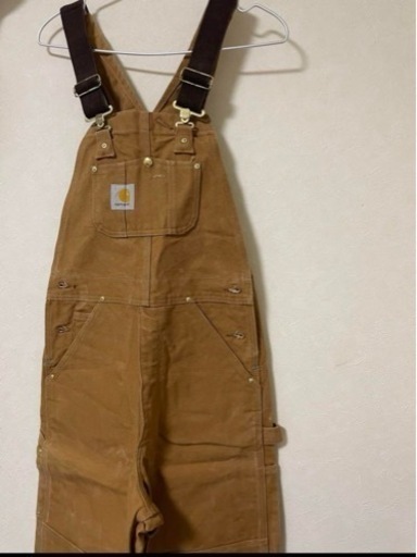 carhartt ダック オーバーオール ヴィンテージ　サイズL(レディース)