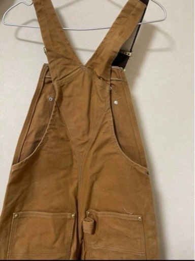 carhartt ダック オーバーオール ヴィンテージ　サイズL(レディース)