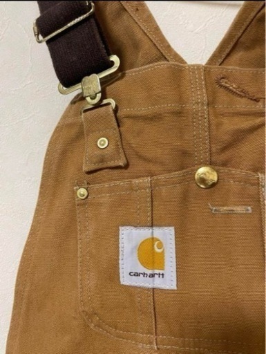 carhartt ダック オーバーオール ヴィンテージ　サイズL(レディース)