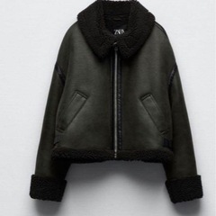 ZARA ダブルフェイスジャケット