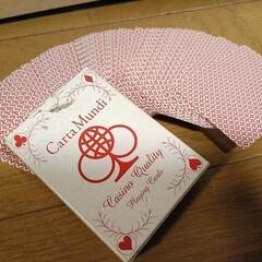 プラスチック　トランプの画像