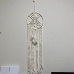 北欧インテリア　マクラメの画像