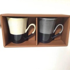 ペア　マグカップ　シンプル　バイカラー　