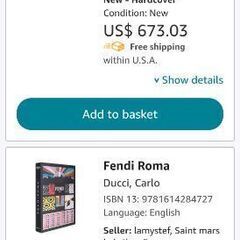 洋書 FENDI ROMA ASSOULINE スタイルブックの画像