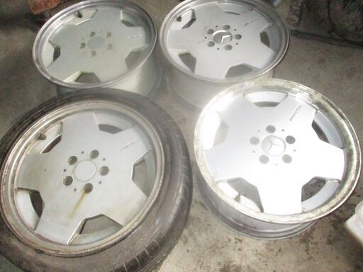 ベンツ用AMG純正ホイルーワンピース17int人気のホイルです