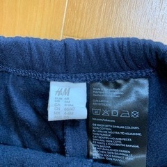 H&M クリスマス ニット 4-6M パンツ　ズボンの画像