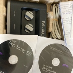 M-AUDIO MobilePre / Pro Tools SE  の画像