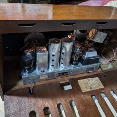 木箱職人技　Bluetoothナショナル真空管ラジオNS-200の画像