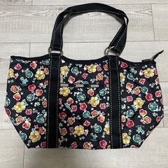 【美品】LeSportsac レスポートサック トートバッグ　花...