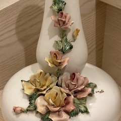 インテリア雑貨 花瓶 薔薇 イタリア製 M.MORETIOの画像