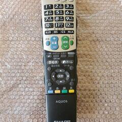 SHARP TVリモコンの画像