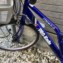 24インチ子供用自転車パンクしてますの画像