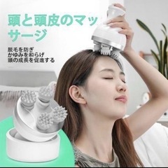 ✨新品✨IPX7防水型頭皮ブラシの画像