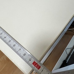 シンプルワークデスク 幅140cm×奥行60cmの画像